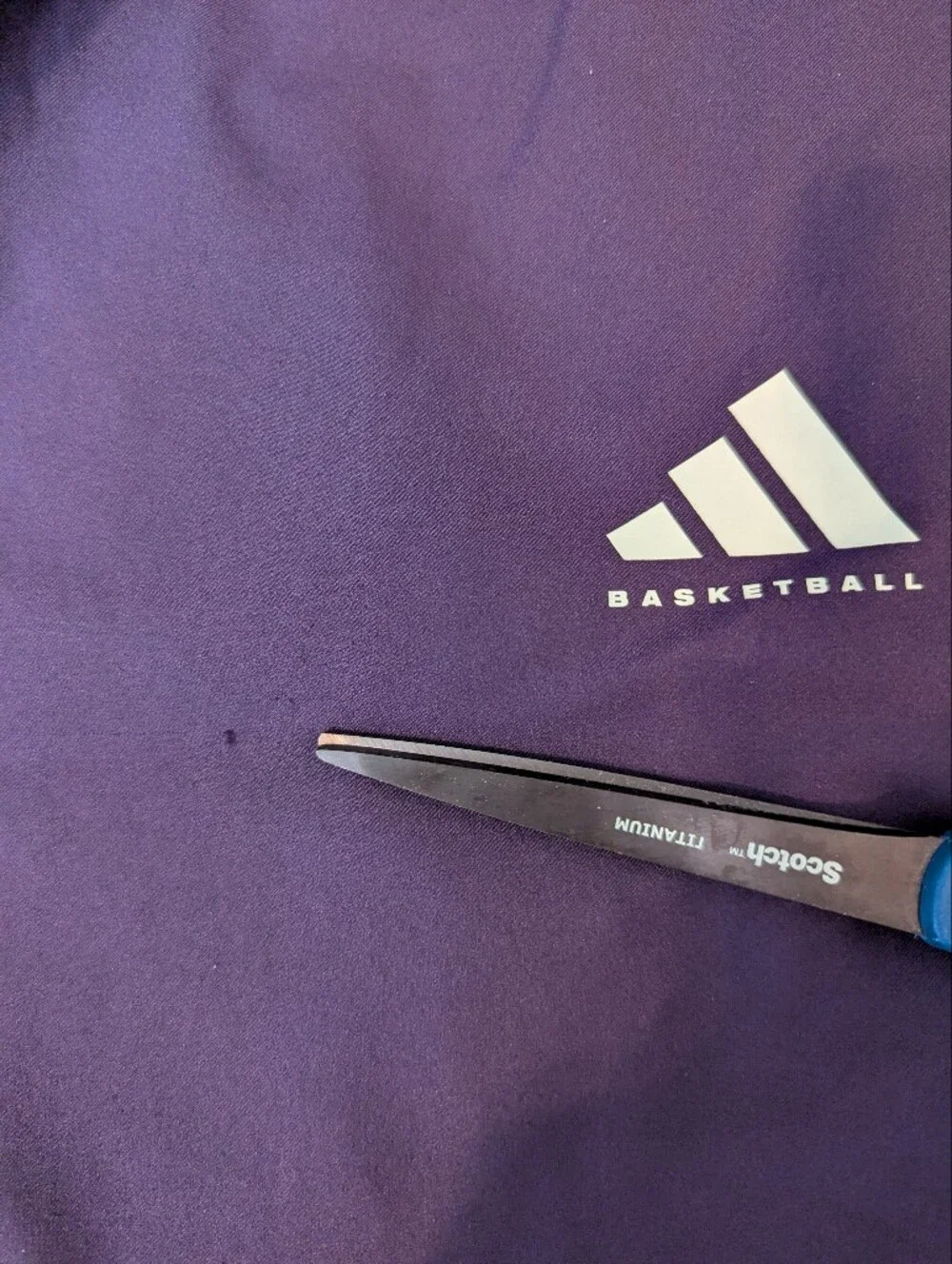 Women's Adidas Purple Basketball Pants